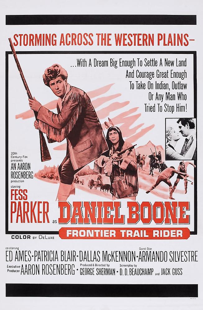Daniel Boone: Frontier Trail Rider U Poster
