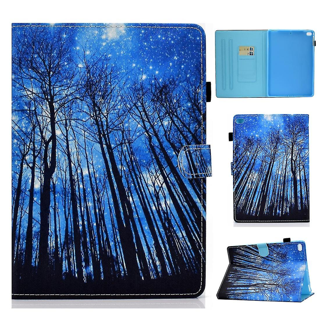 For Ipad 9.7 (2017) / (2018) / Air 2 Colored Drawing Case Forest