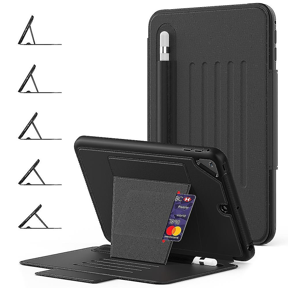 Leather Case For Ipad 10.2 & 10.22020 Black