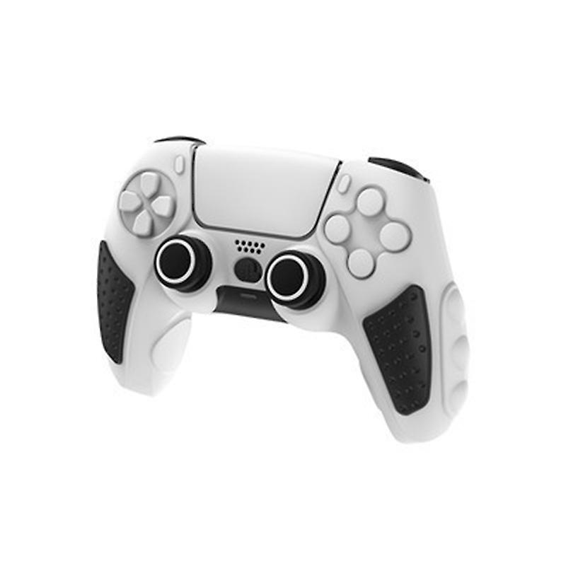 Protective Skin Case Cover For PS5 Controller & Thumb Grips Soft Silicone Shell