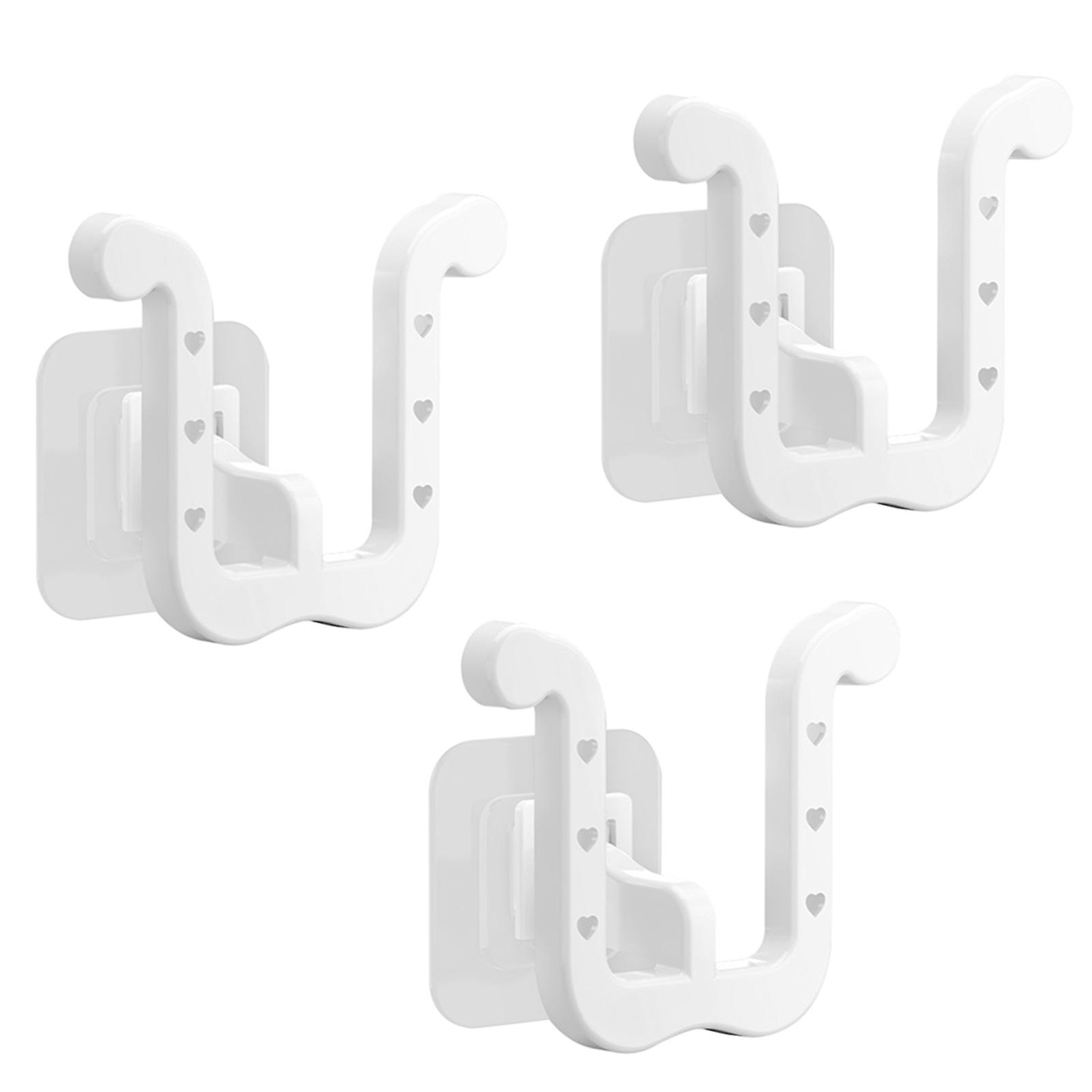 Veggmontert toalett tøffelstativ Multi-purpose sko oppbevaringsstativ for dusjrom