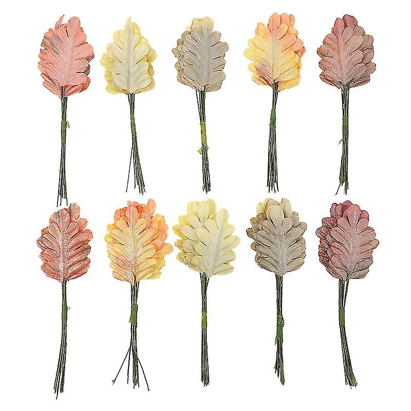 120pcs Diy Simulation Leaf