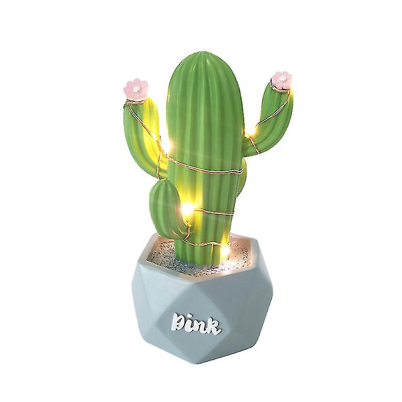 1pcs Cactus Night Light