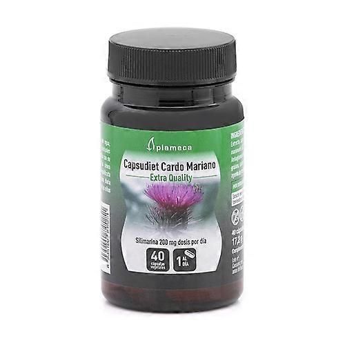 Capsudiet milk thistle 40 vegetable capsules