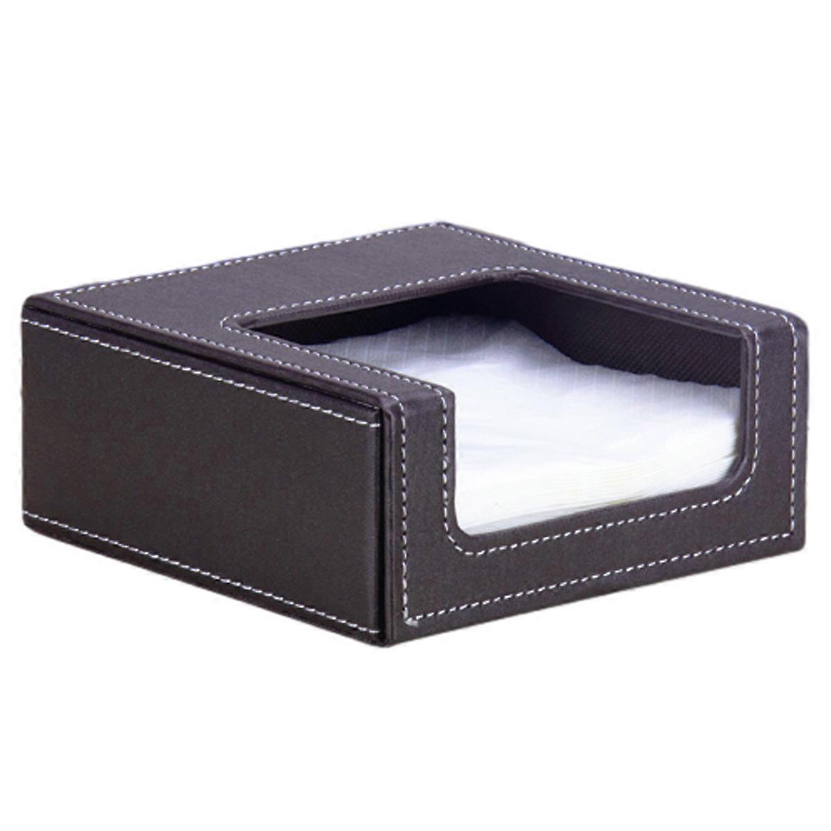 Napkin Holder,Napkin Holder Table,Napkin Basket,Square Napkin Tray, Flat Napkin Holder for Counter Restaurant Party Bar Picnic