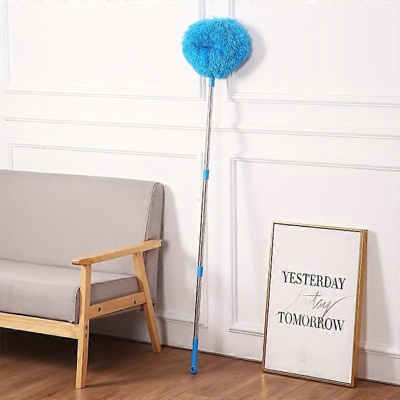 Expandable Home Cleaning Ceiling Fan Brush, Dust Removal Blade Duster, Microfiber Cleaning Tool, No Electricity Needed for Living Room