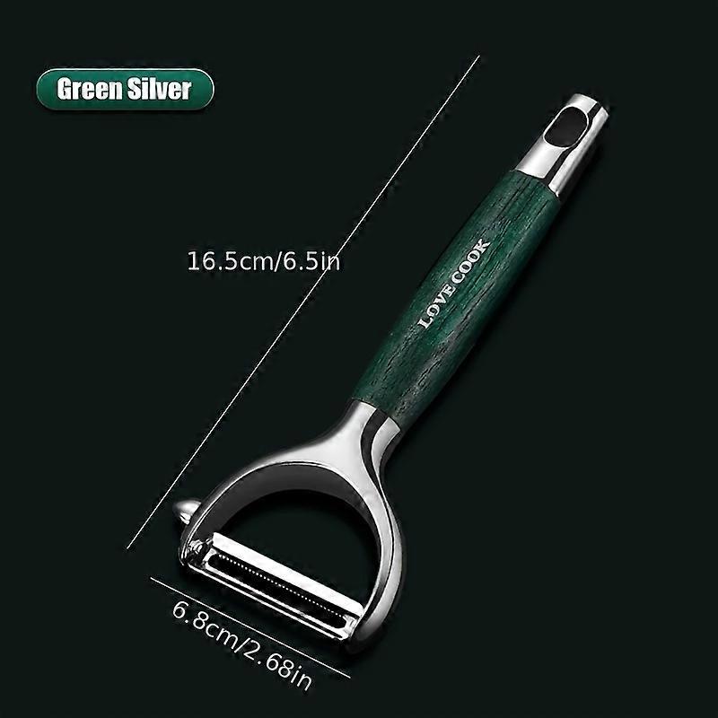 Fruit Peeler, Vegetable Peeler, Creative Peeler, Stainless Steel Blade Peeler, Potato Peeler, Kitchen Peeler For Melon, Pear, Carrots, Kitchen Tools,