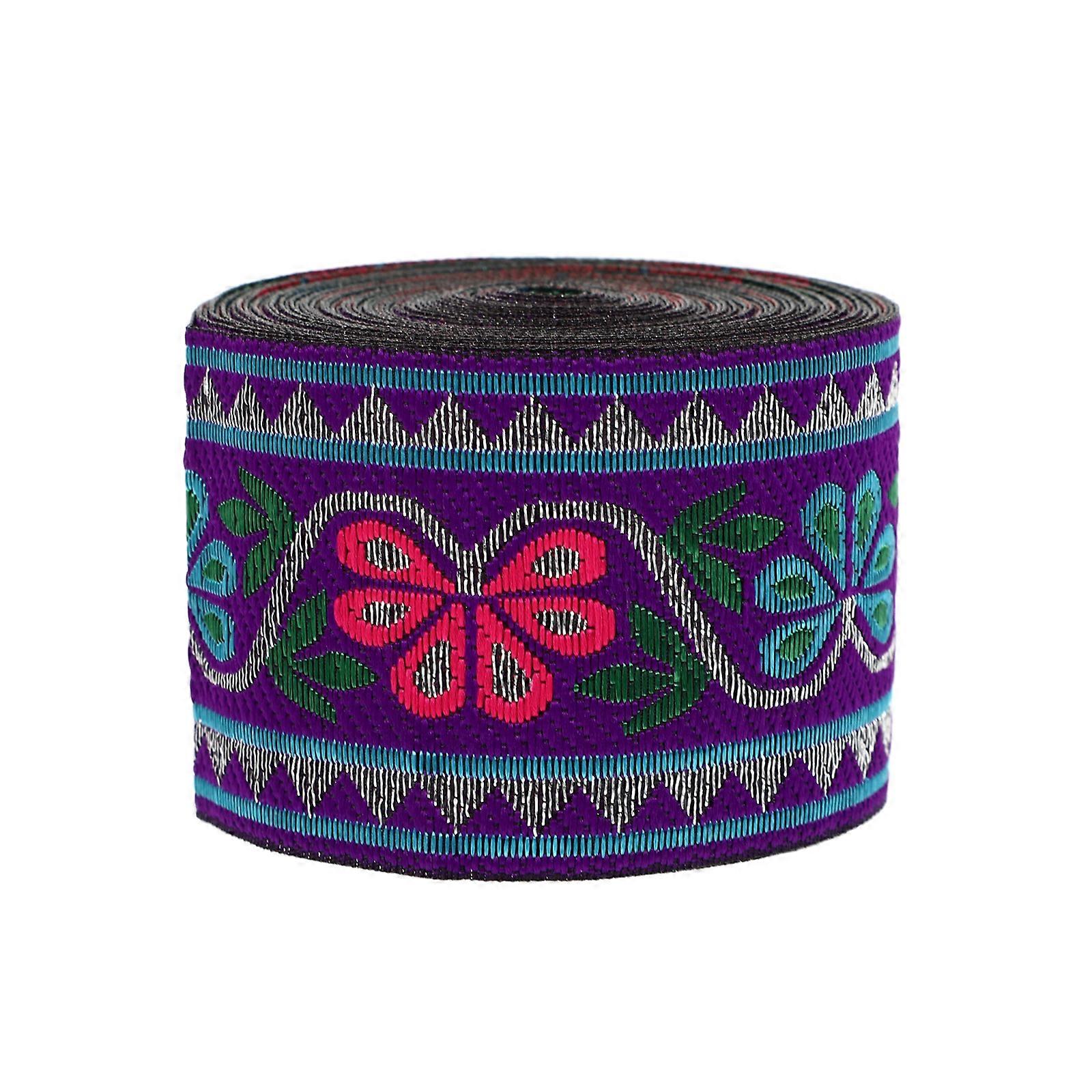 1 rolă de îmbrăcăminte în stil etnic panglică de cusut panglică utilă pentru ambarcațiuni panglică de îmbrăcăminte DIY