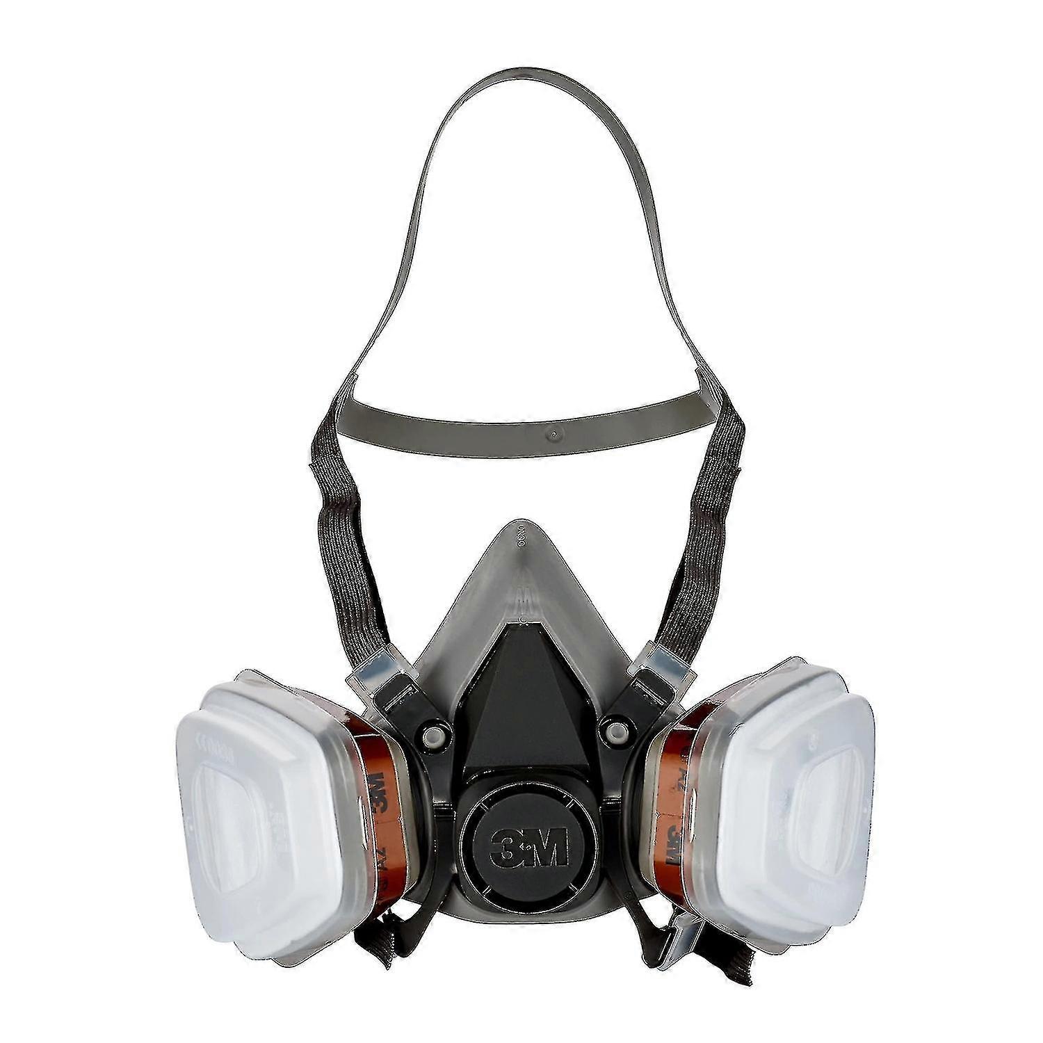 3m 6002c Reusable Half Mask - Half Mask With Change Filter Against Organic Gases, Vapours & Particle
