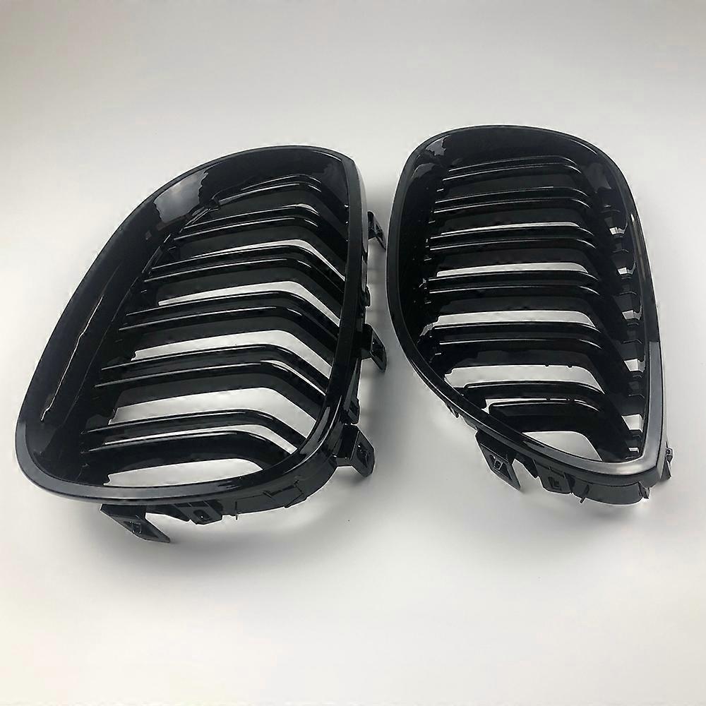 Gloss Black Kidney Euro Sport Front Grill For BMW 5 Series E60 Performance M5 04-10