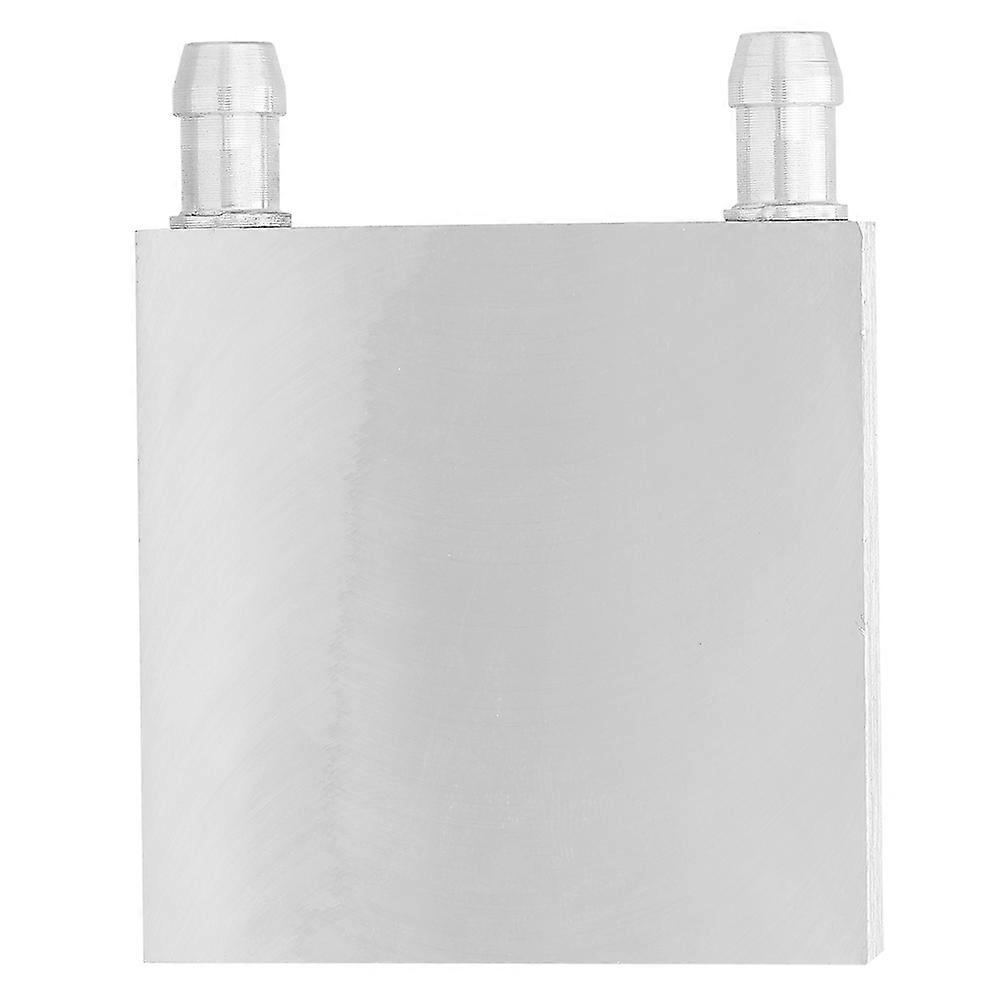 Blocco di raffreddamento ad acqua in alluminio Waterblock Cooler CPU Testa di raffreddamento ad acqua Effluente piatto (#1) YEMAA