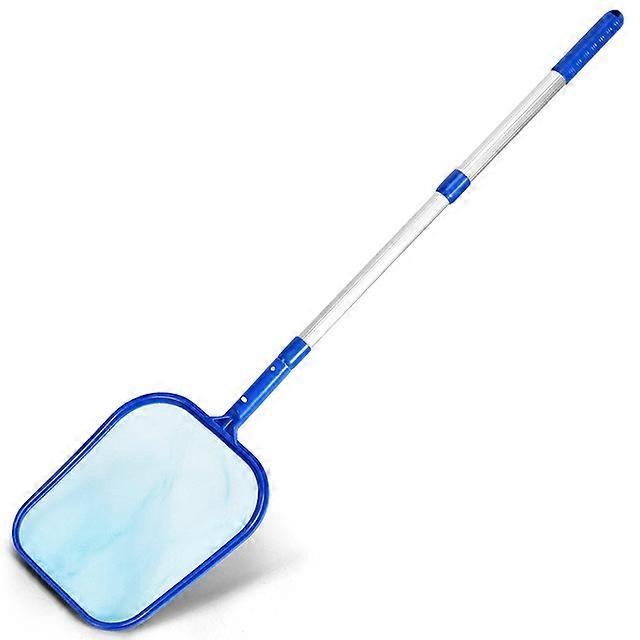 Pool Skimmer Net with Adjustable 17-40" Telescopic Pole - Fine Mesh Net - Leaf Skimmer for Cleaning Surface of Swimming Pools, Hot Tubs, Spas and Foun