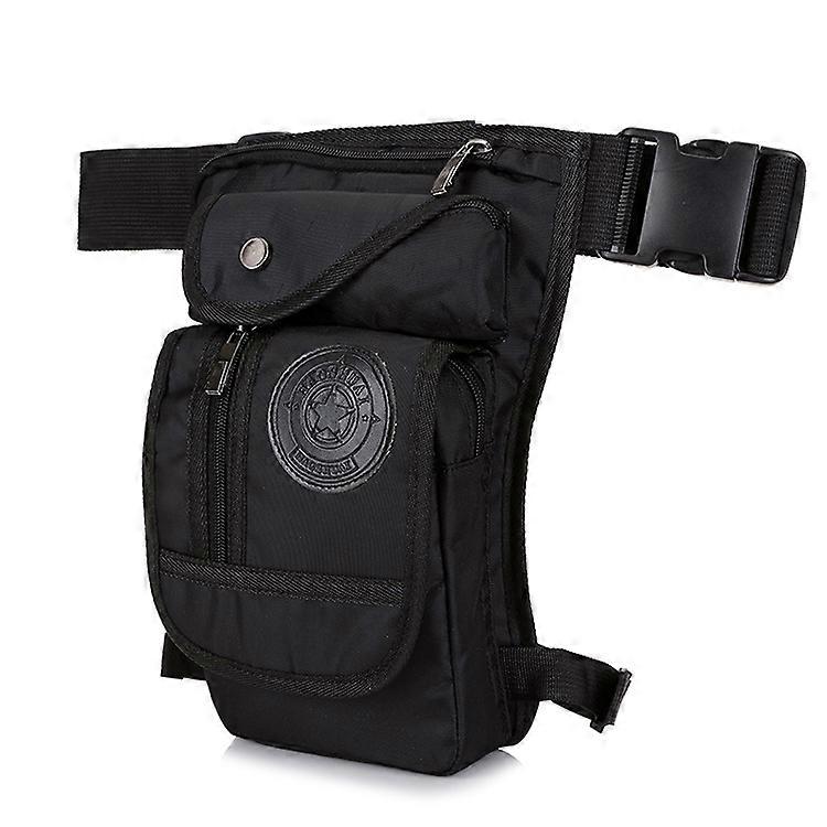 Borsa a tracolla da uomo in tela di alta qualità, per motociclisti militari, multiuso, con tracolla, cintura, marsupio.