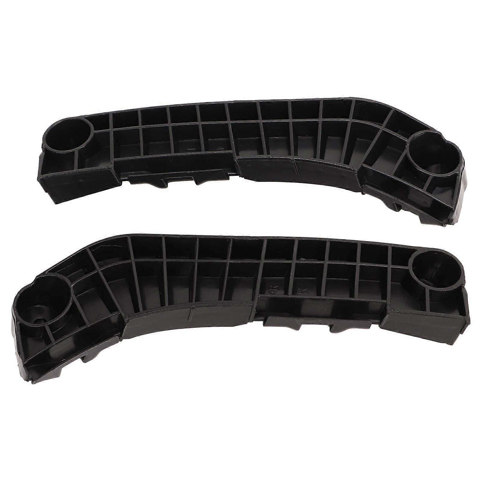 2Pcs Front Left Right Bumper Support Bracket Scratch Resistant Black 5253506030 Replacement for Camry 2007 to 2011