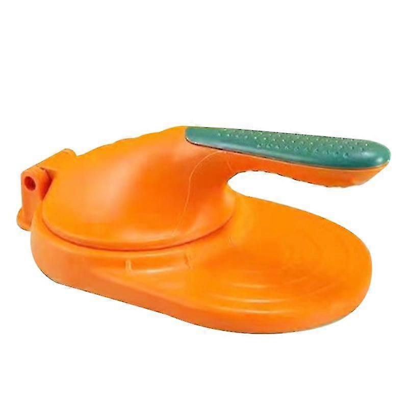 press dumpling wrapper dumpling crust tool orange