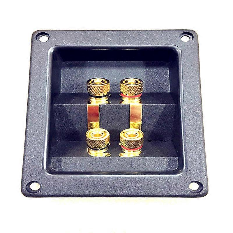 Terminal Cup Connector 266 Parts Express Gold Banana Jacks Recessed Speaker Box