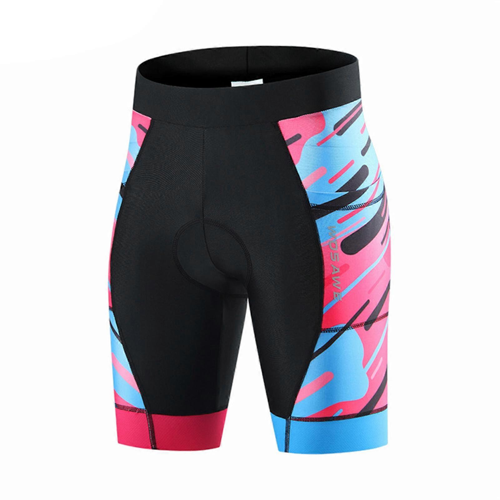 Women Cycling Shorts Breathable Padded Bike Biking Riding Bicycle Shorts Tights with Padding