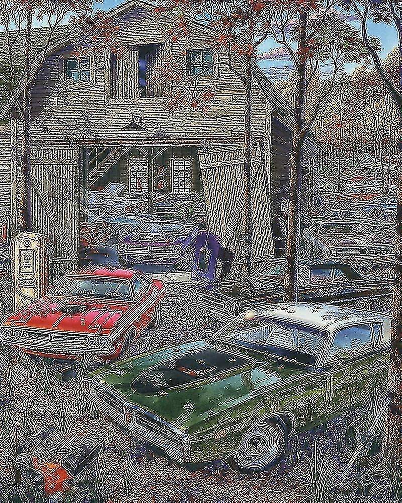 Mașini pe Jigsaw 1000/500/300 bucată