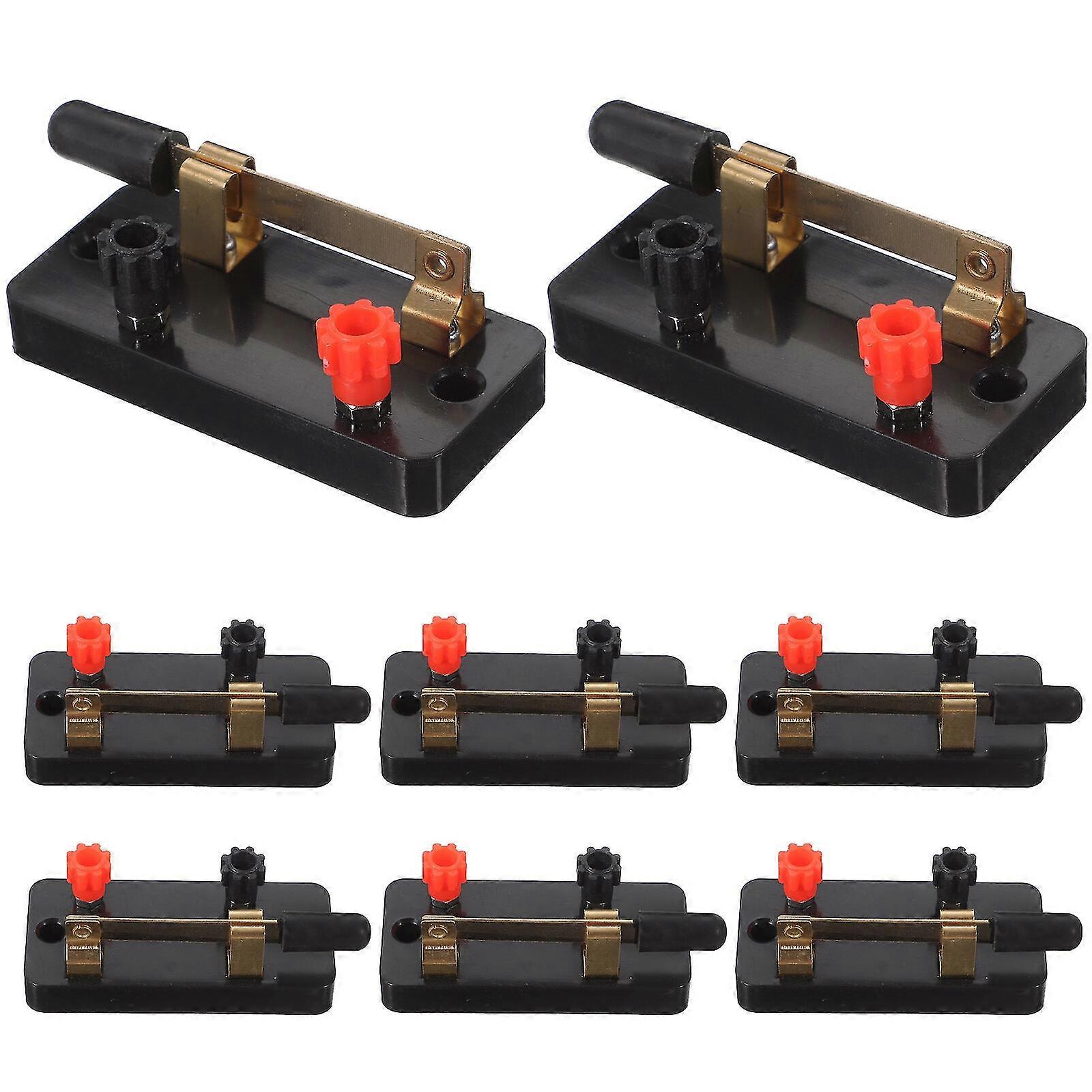 10pcs Single Pole Single Throw Switch For Physics Labs Electronic Experiment