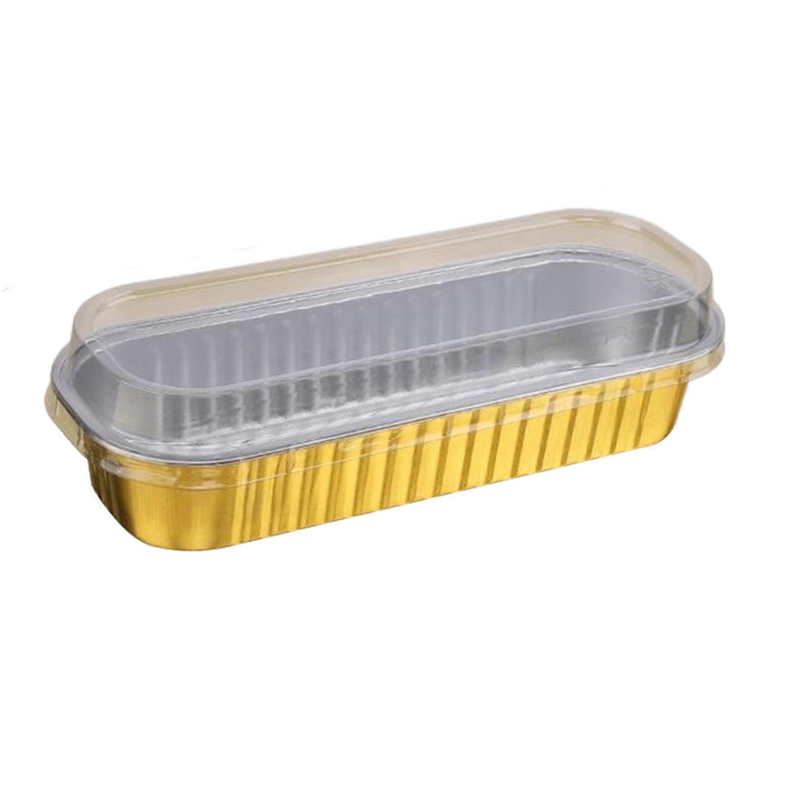 Disposable Aluminum Foil Tin Box Multipurpose Rectangular Tin Foil Packing Box