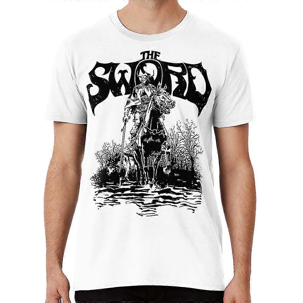 Miekkabändi 70-luvun retro t-paita