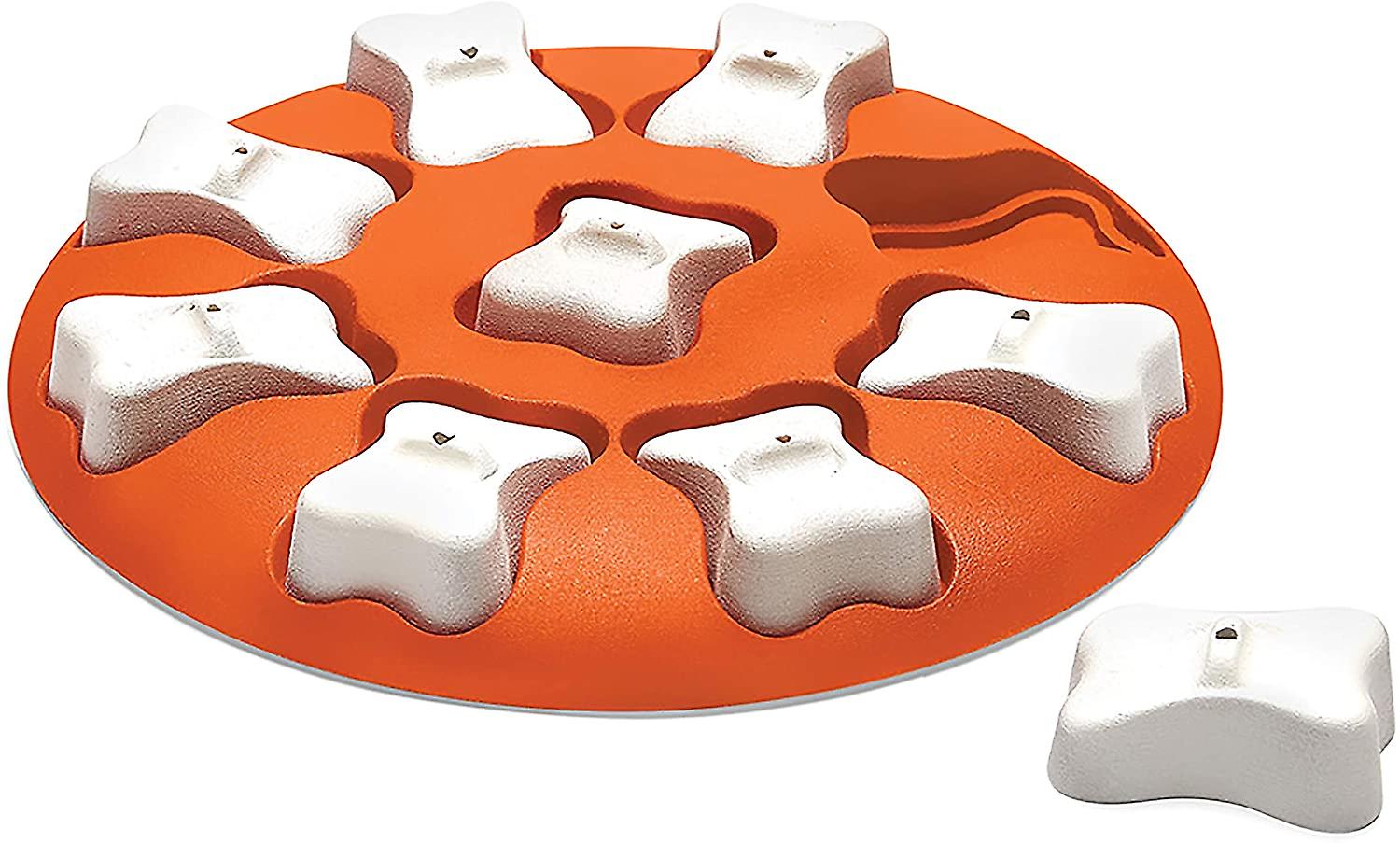 Dog Smart Orange Interactive Toy, Educational Dog Toy
