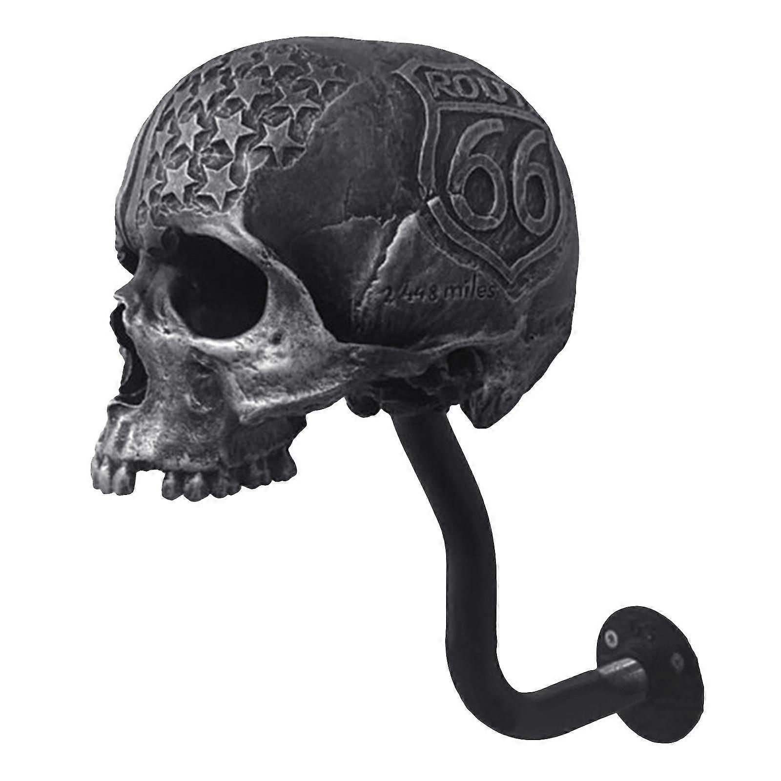 Helmet Wall Mount Hanger Rack Display Stand Skull Helmet Holder For Jacket Rack