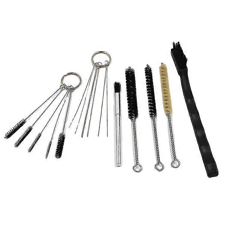 17 قطعة تنظيف الملحقات الهواء بندقية تنظيف كيت، بندقية تنظيف كيت