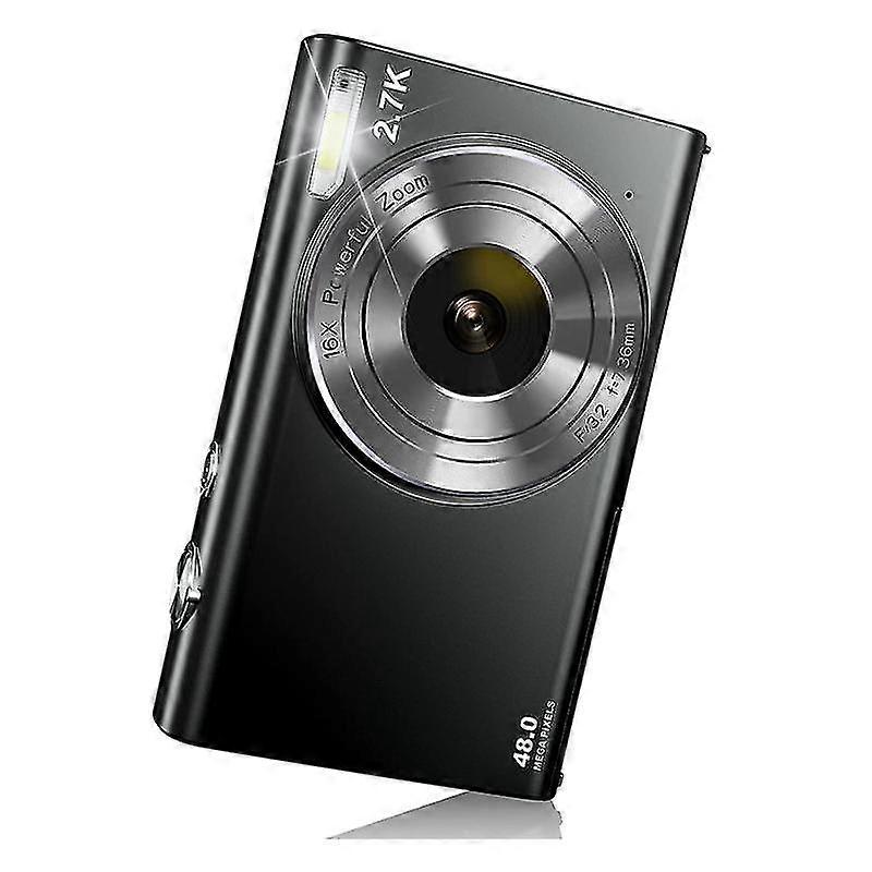 Digital Camera With Auto Focus, 2.7k 48mp Vlogging Camera With 2.8 Inch Large Screen Stylish Camera