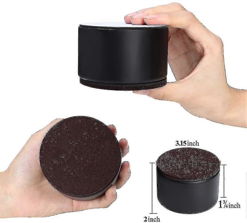 2と引用;炭素鋼家具ライザー、3.15"直径では、粘着家具ライザーは2&quotを追加します。ベッド、ソファ、クローゼット、20,000 Lbをサポートに高さ