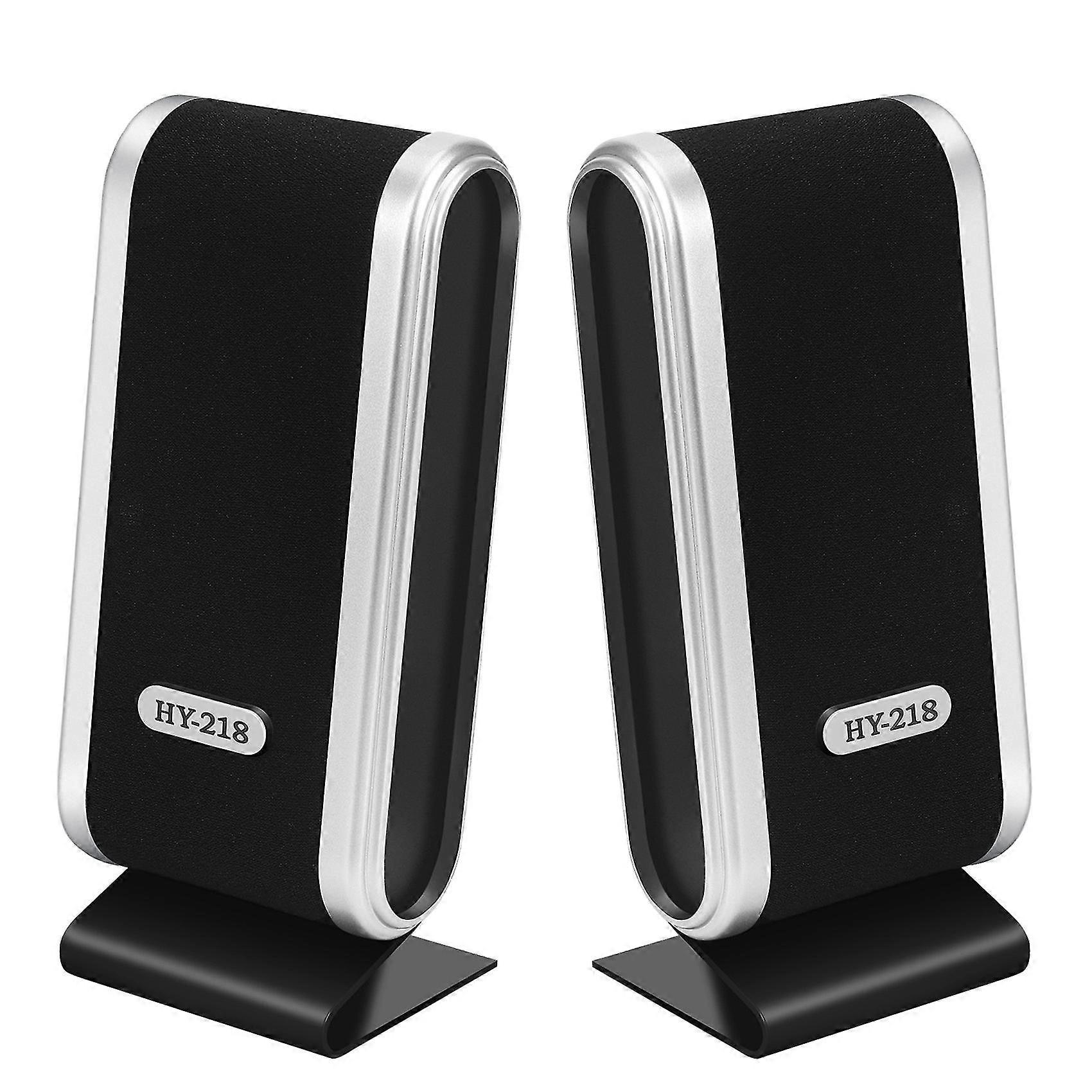New 120w Usb Desktop Computer Notebook Audio Speaker 3.5mm Earphone Jack