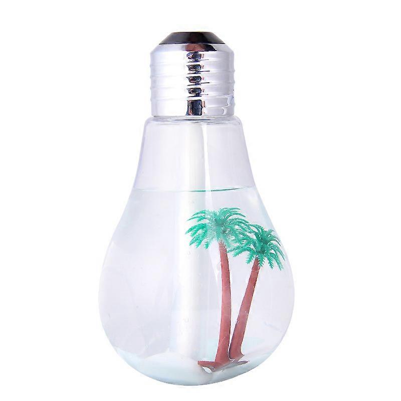 Aroma Diffuser with Led Light for Home Humidifier Oils Light Bulb Shape