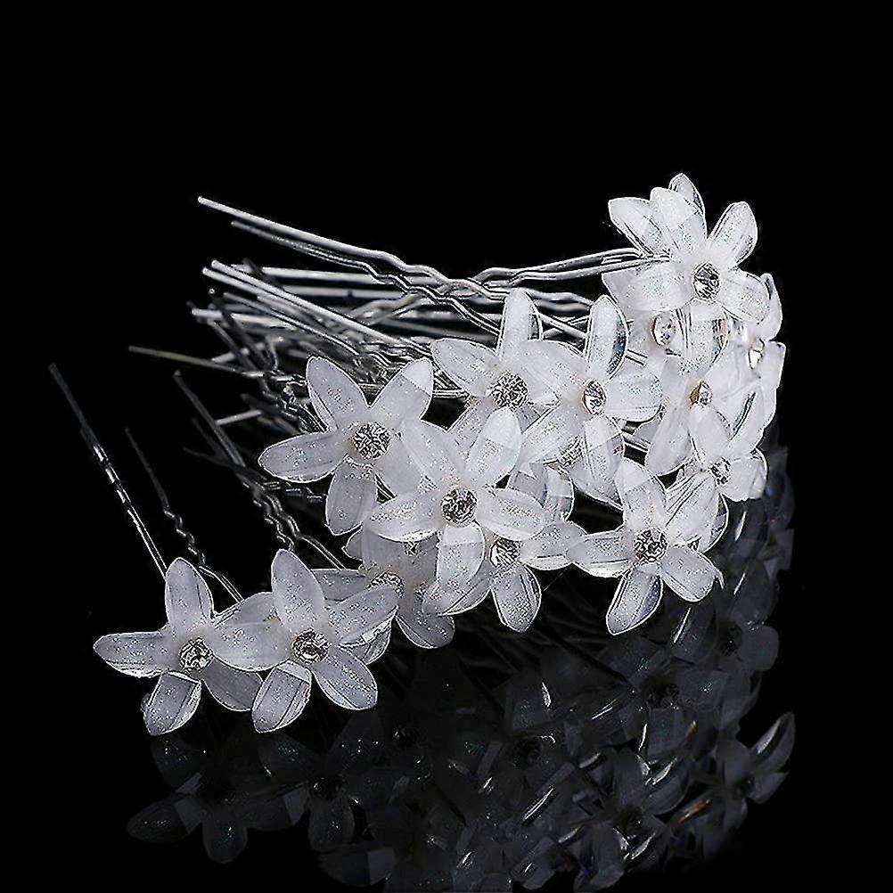 Crystal Flowers Bruiloft Haar Pin