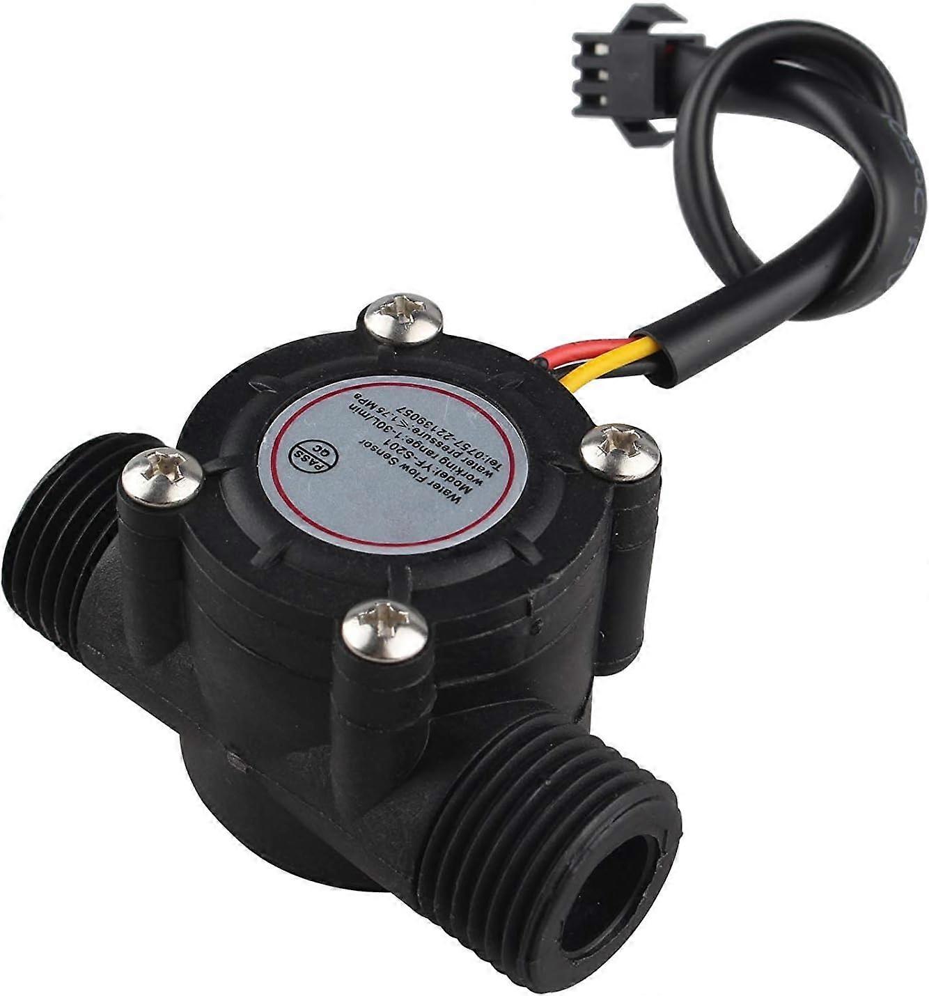 YF-S201 Flow Meter/Water Flow Sensor Water Flow Control Water Flow Switch Flow Meter Counter Flow Meter