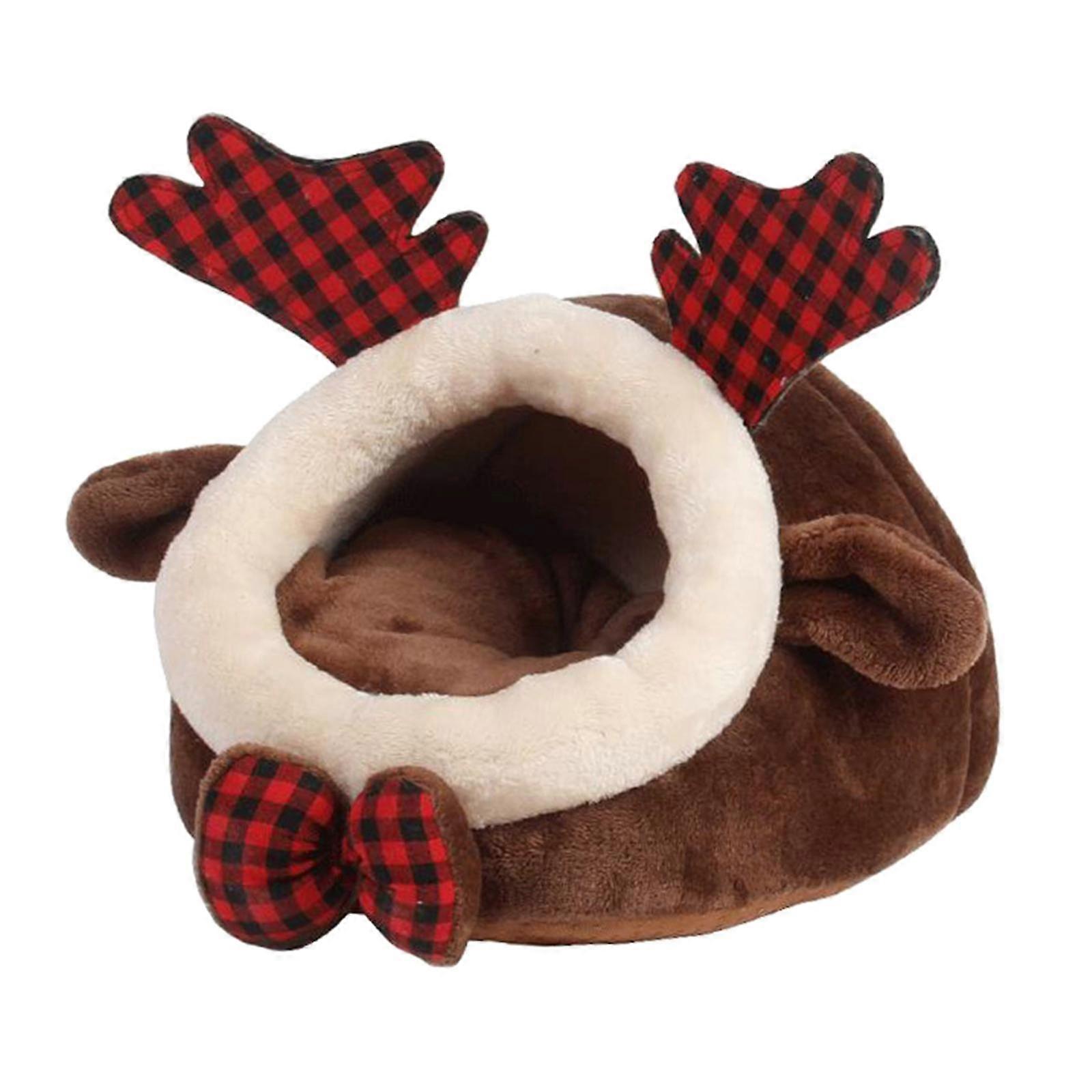 Marsvinshus, hamster igelkott vinterbo, små djur varm brun l