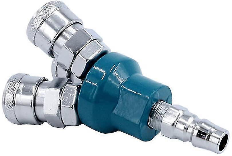 3 Way Quick Connector Air Compressor Manifold Multi Hose Coupler Fitting Pneumatic Tools