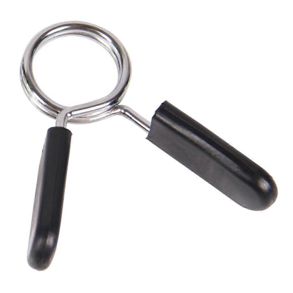 Barbel Spring Clip Dumbbell Bar Collar Clamp Weightlifting Bar Lock   25mm