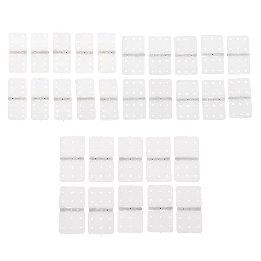 8x 10pcs Plastic Hinges RC Airplane Plane Parts Replacement