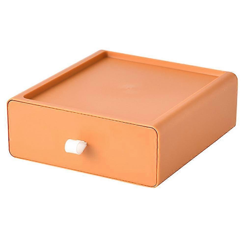 1pc Office Desktop Multi-layer Storage Box Drawer Type Sundries Container