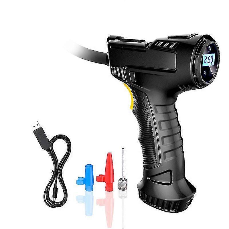 Auto Elektrische Reifen Inflator Wireless Portable Kompressor Digital Auto Reifenpumpe 120w Wiederaufladbare Luftpumpe für Autofahrrad