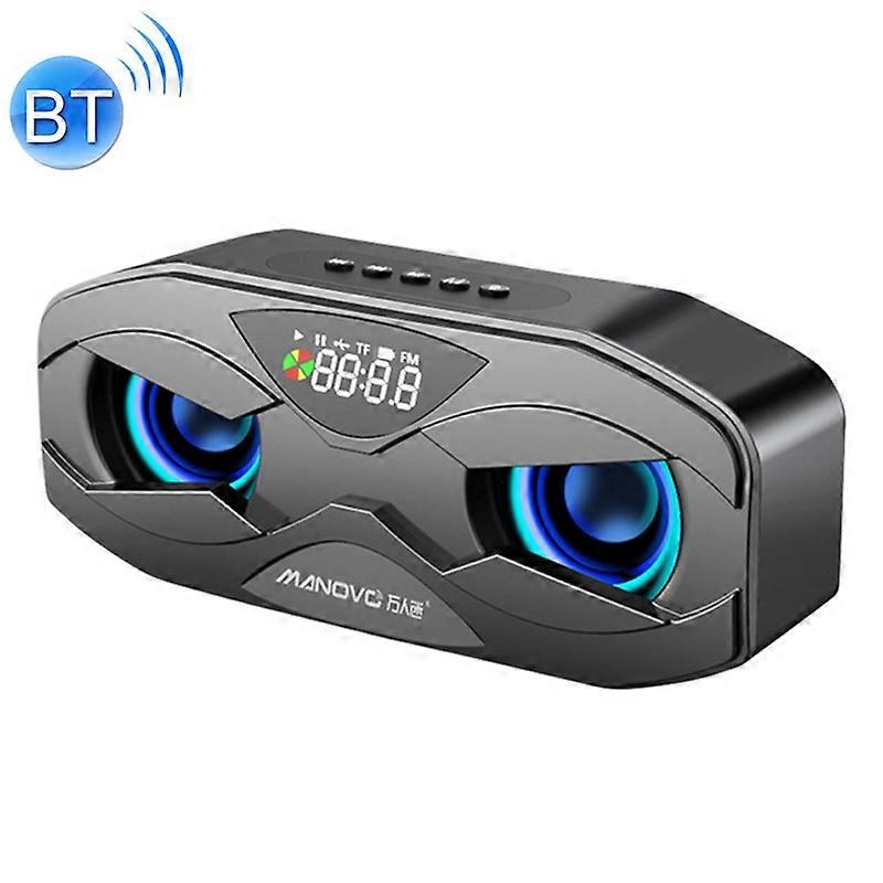 M5 Cool Owl Design Bluetooth Speaker LED Flash