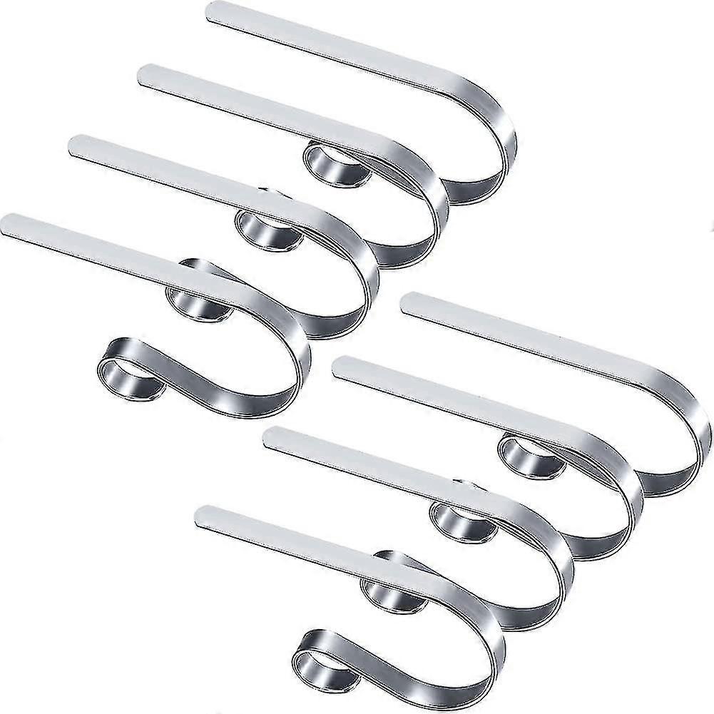 8 قطع معدنية عيد الميلاد حامل جورب غير زلة سلامة حاملي الجوارب عيد الميلاد