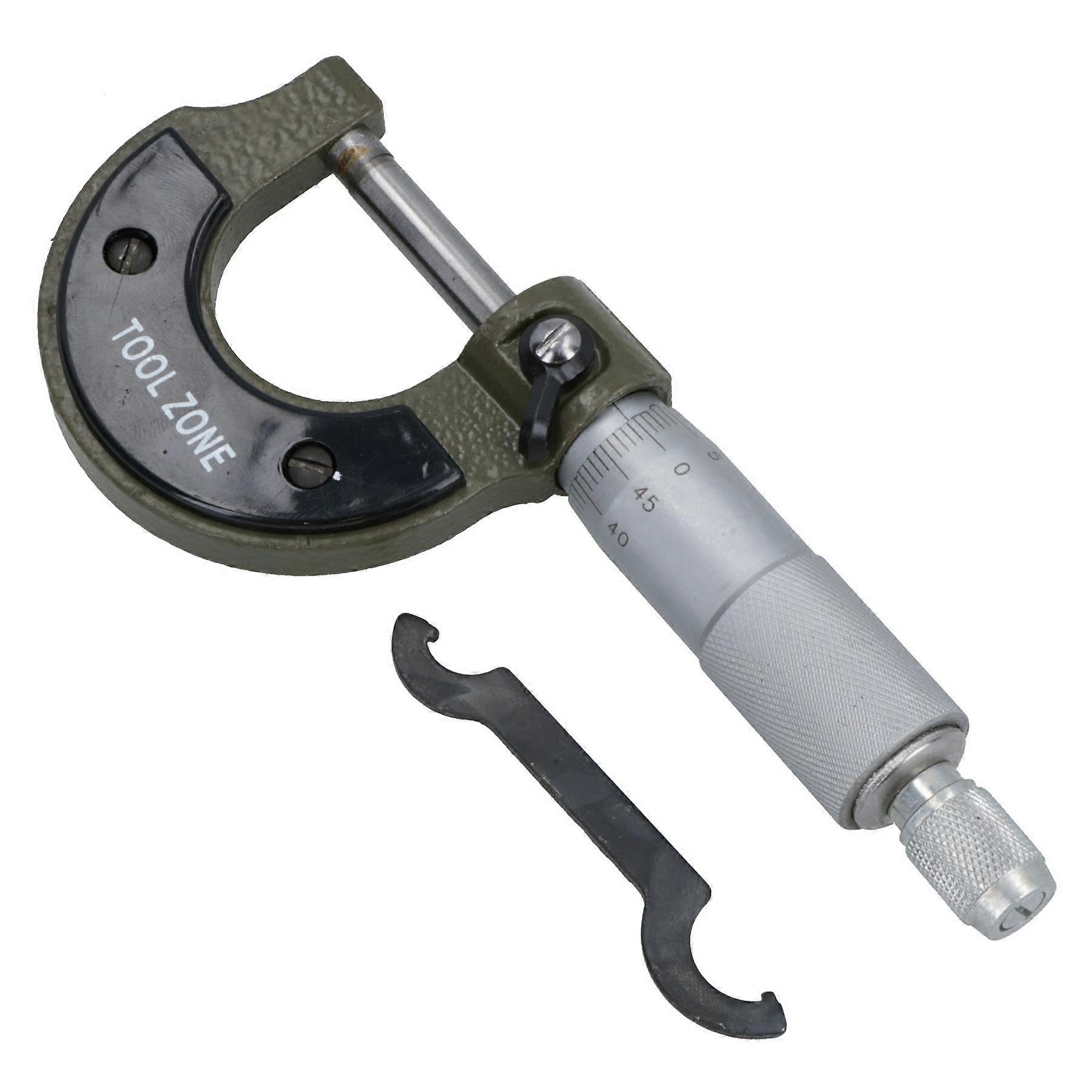 Micrometer 0 - 25mm External Engineers Micro Analogue Measure Gauge TE244
