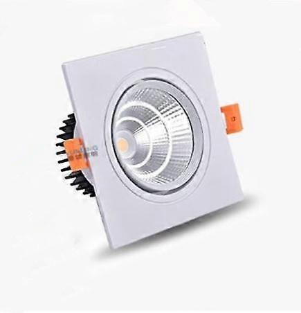 7 واط 9 واط 12 واط 15w18w AC110-220V أضواء بقعة LED إضاءة داخلية 4 أنواع سقف مربع عكس الضوء راحة النازل LED النازل السقف لام السقف