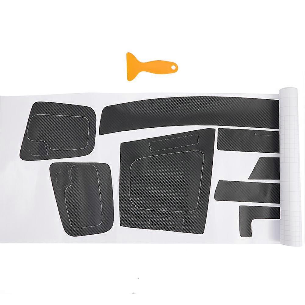 Couverture Cadre Volant BMW Série 3 E46 1998-2006 - Panneau Boutons En Fibre De Carbone Style Luxe