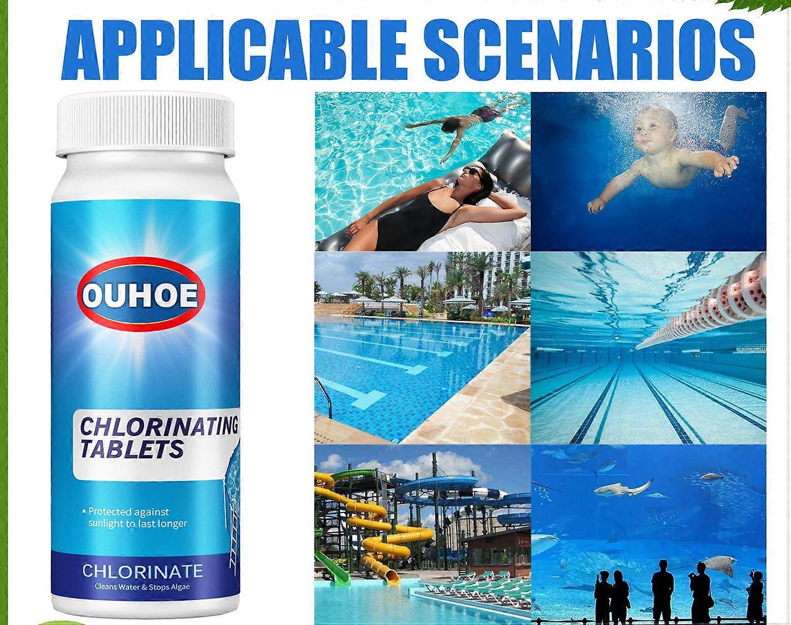 swimming pool instant cleaning tablets swimming pool cleaning and decontamination cleaning tablets instant effervescent tablets 100g (1 piece)