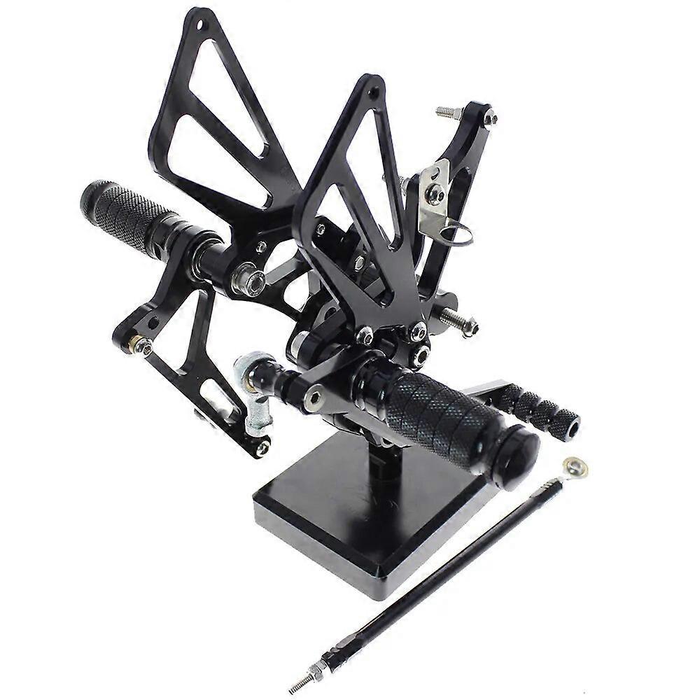 Fr suzuki gsxr1000 gsxr1000 k5 k6 2015-2018 motorrad rcksitz fu sttze fu peg cnc aluminium legierung pedal fu pflock hinterer satz