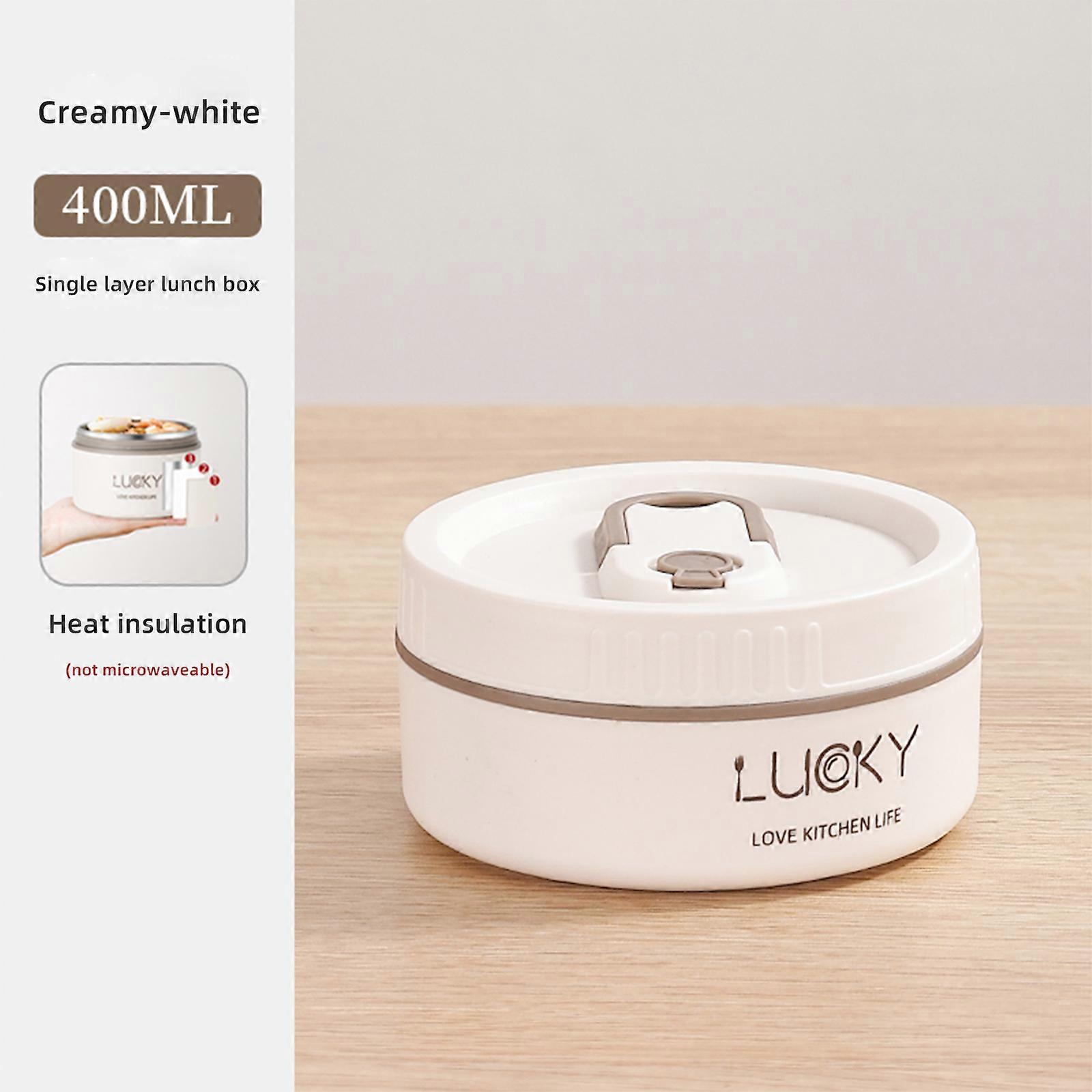 2024 New,3Pcs/Set BPA Free Leakproof Microwave Lunch Box Container Food with Spoon Chopsticks