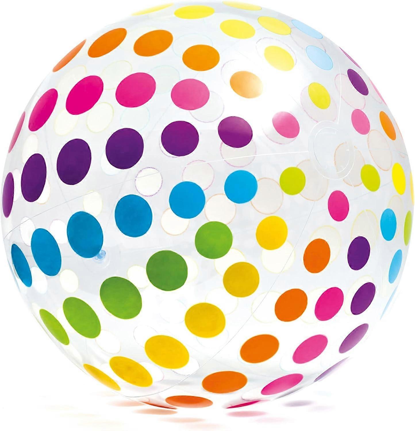 Beach ball, beach ball with dots, jumbo ball, diameter 107 cm