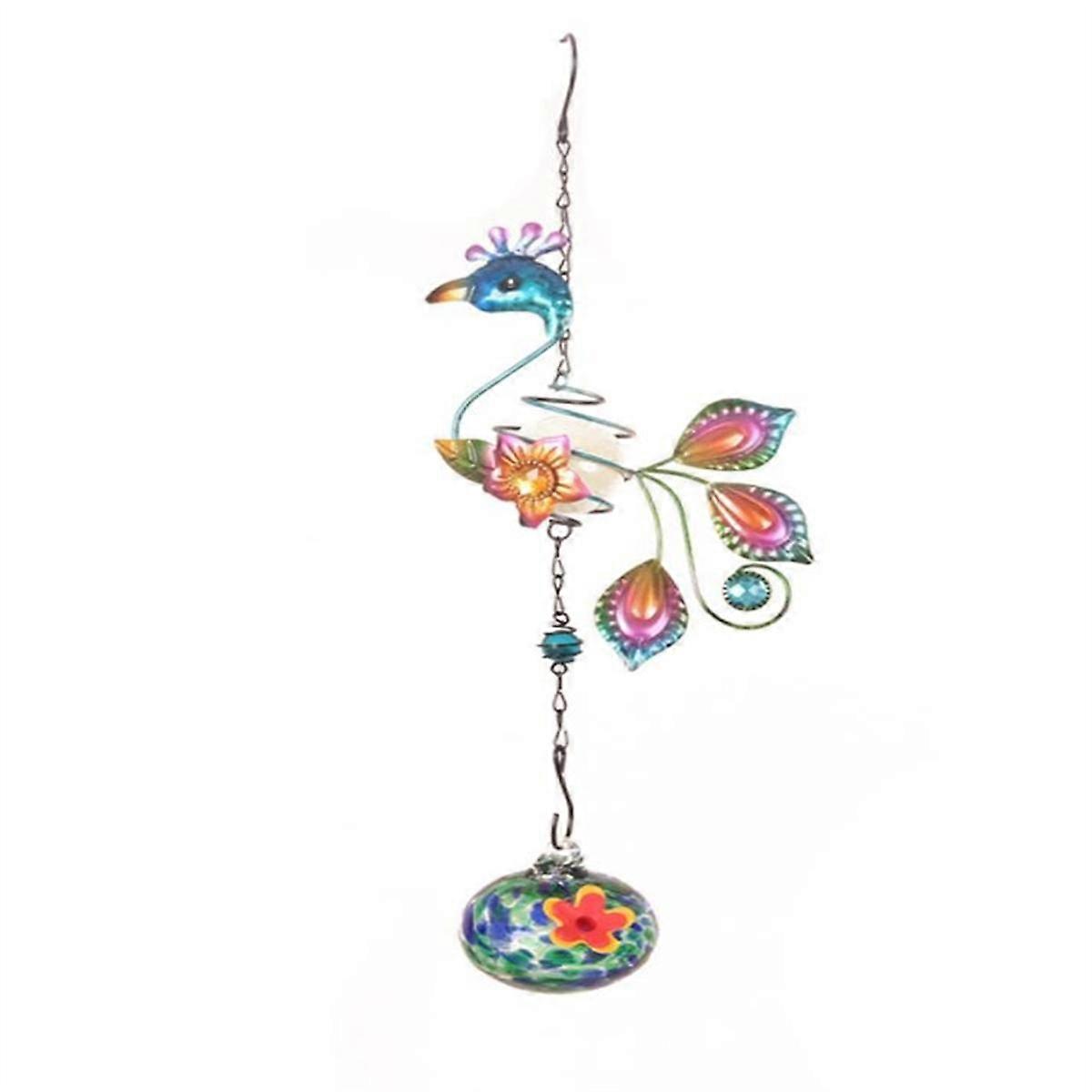 Charming Wind Chimes Bird Feeders for Outdoors Hanging Ant and Bee Proof,Never Leak